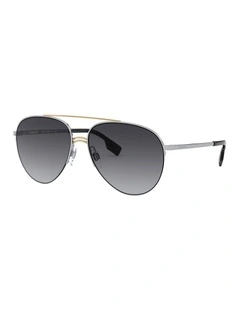 BE3113 Ferry Silver Sunglasses