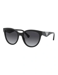 EA4140 Black Sunglasses