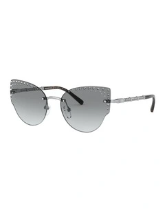 MK1058B St. Anton Silver Sunglasses