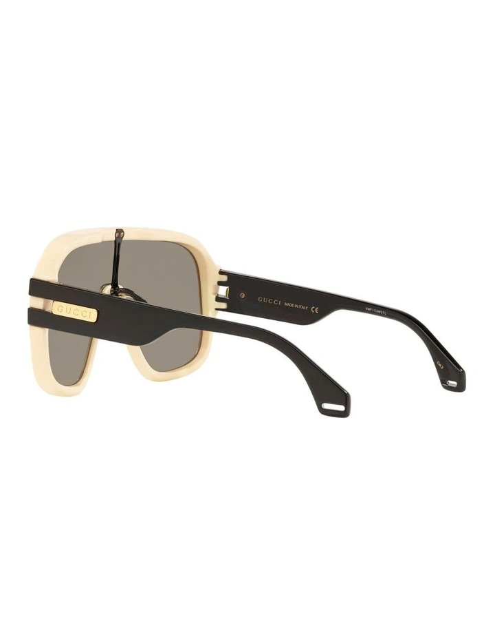 GG0663S White Sunglasses image 5