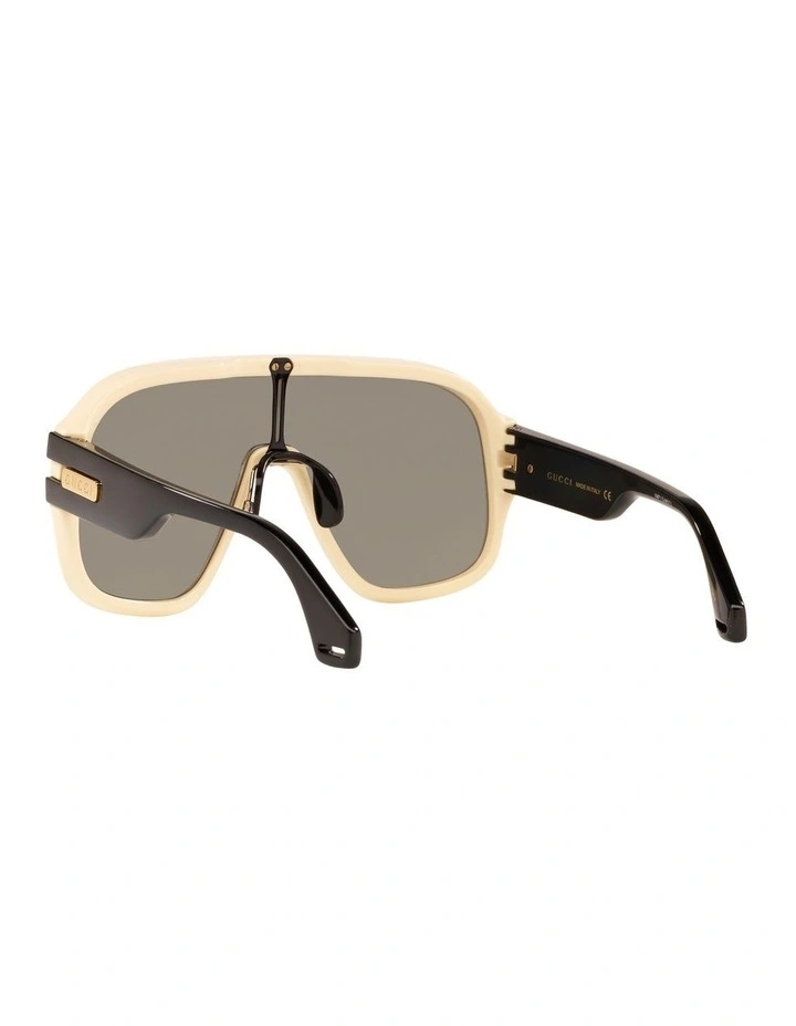 GG0663S White Sunglasses image 6