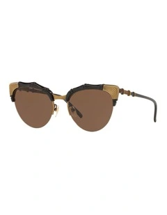 GG0661S Gold Sunglasses