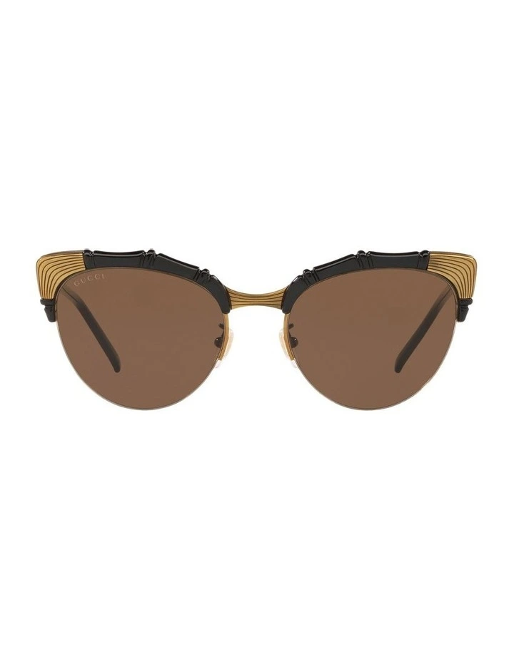GG0661S Gold Sunglasses image 2