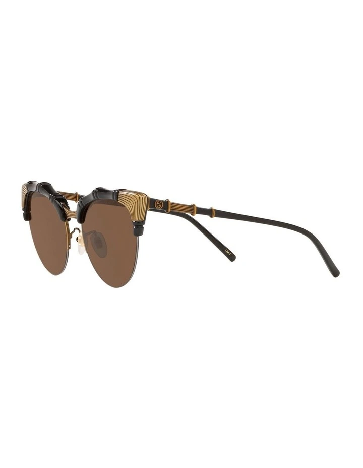 GG0661S Gold Sunglasses image 3