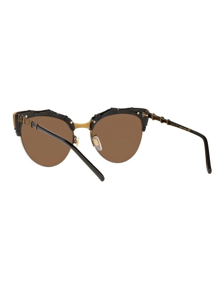 GG0661S Gold Sunglasses image 6