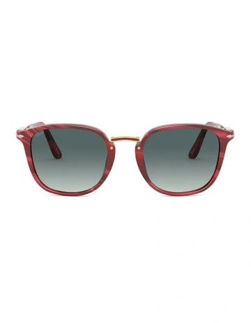 PO3186S Red Sunglasses