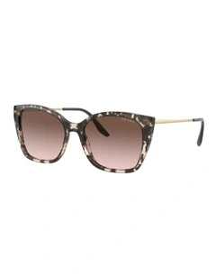 PR 12XS Brown Sunglasses