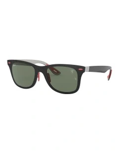 RB8395M Scuderia Ferrari Black Sunglasses