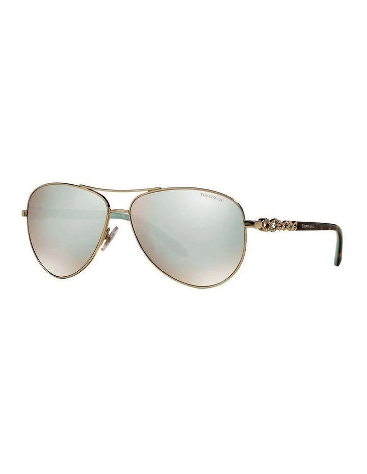 Tiffany TF3049B Gold Sunglasses MYER