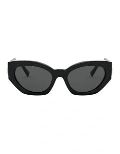 VE4376B Black Sunglasses