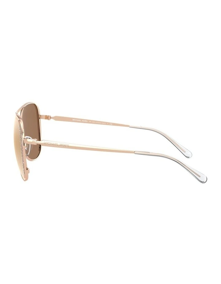 MK1082 Chelsea Glam Gold Sunglasses image 4