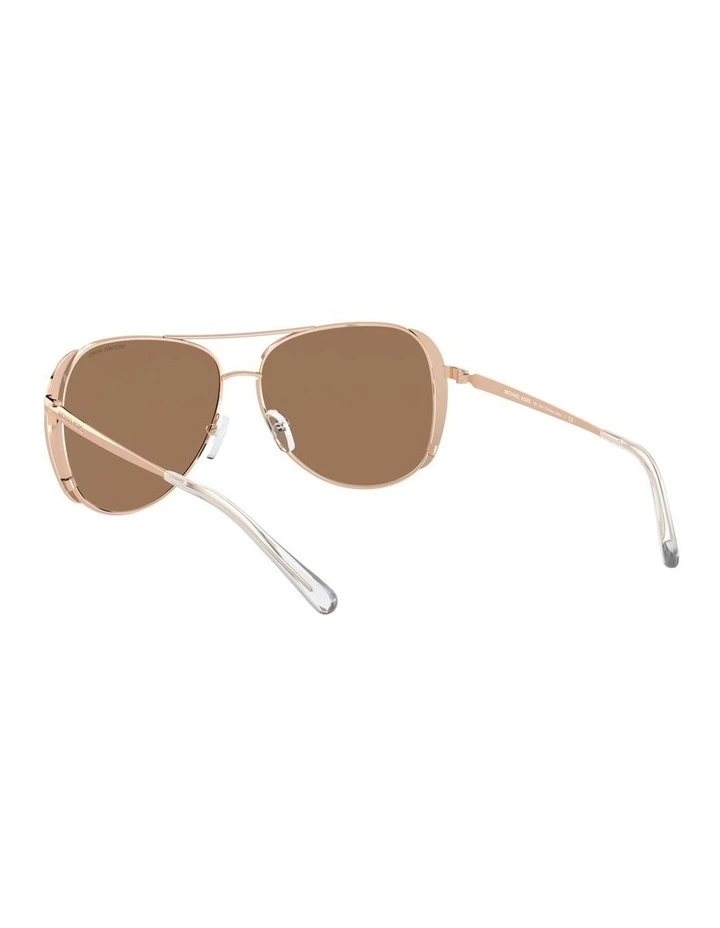 MK1082 Chelsea Glam Gold Sunglasses image 6