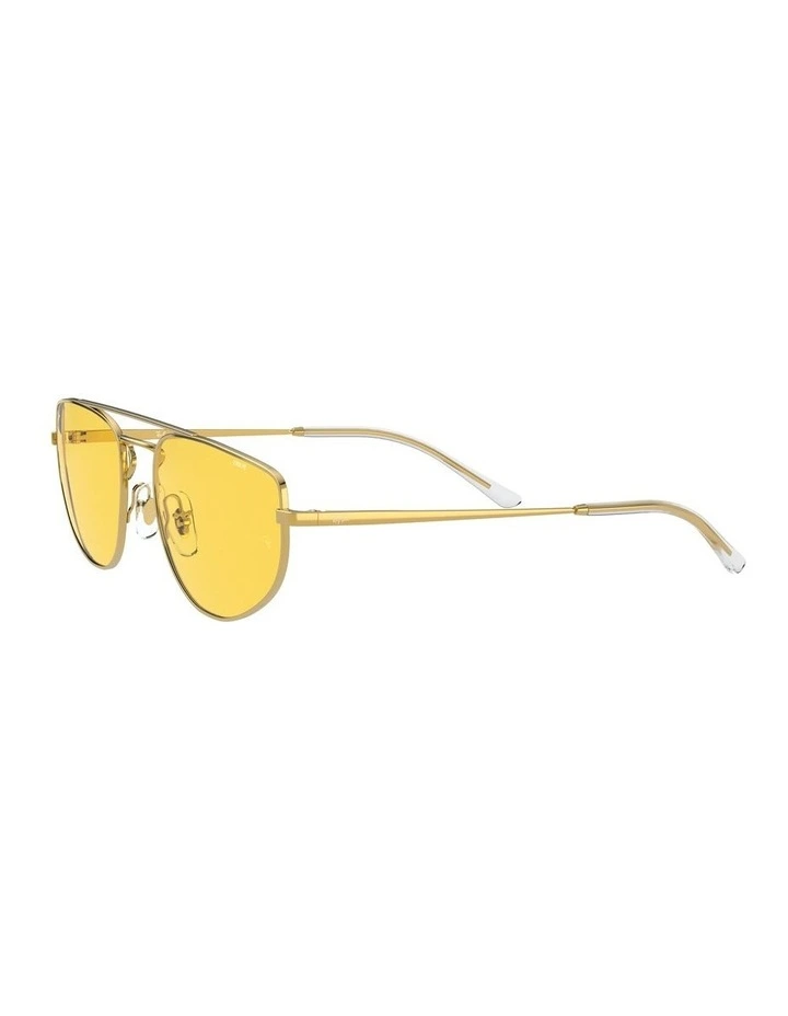 RB3668 Gold Sunglasses image 3
