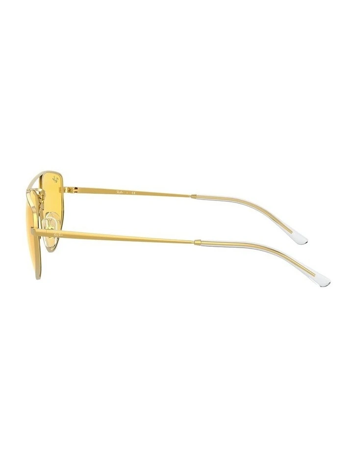 RB3668 Gold Sunglasses image 4