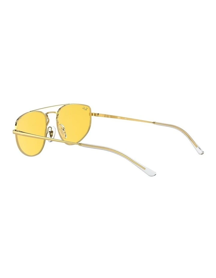 RB3668 Gold Sunglasses image 5