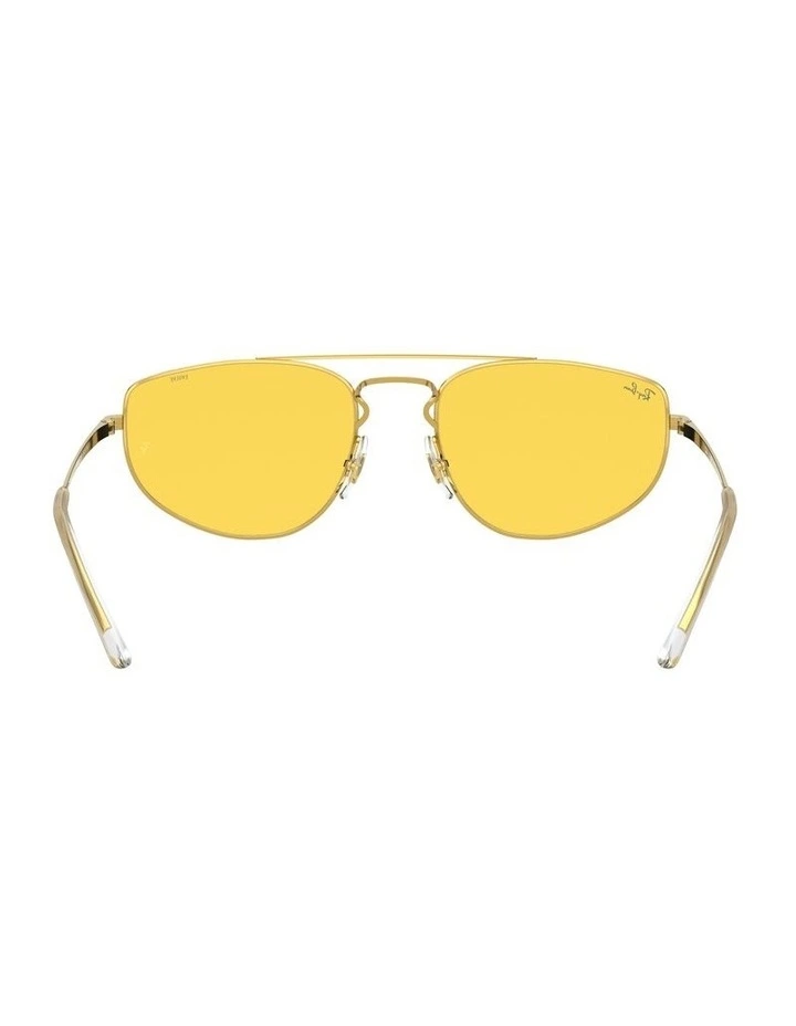 RB3668 Gold Sunglasses image 7