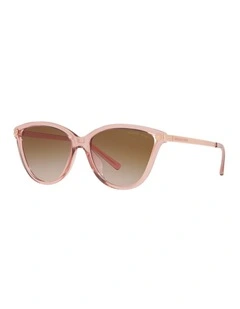 MK2139U Tulum Pink Sunglasses