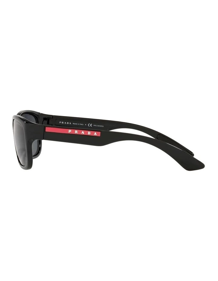 PS 05VS Black Polarised Sunglasses image 4