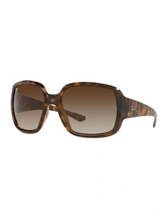 RB4347 Brown Sunglasses
