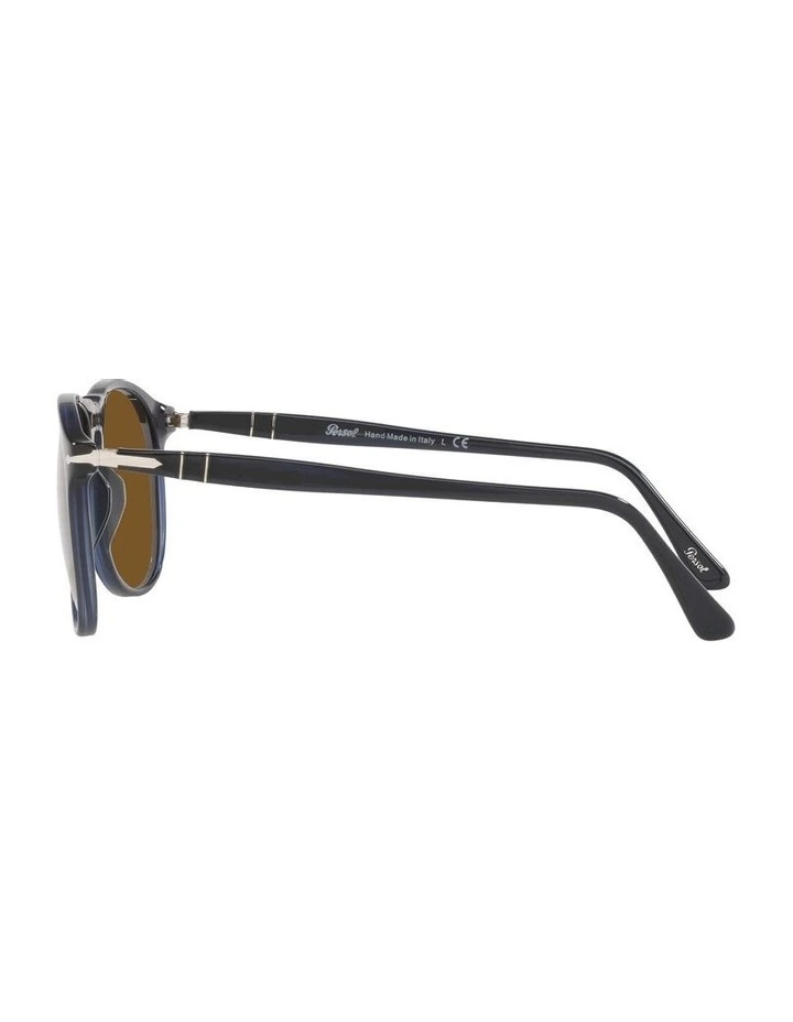 0PO9649S 1137037030 Sunglasses in Transparent image 4