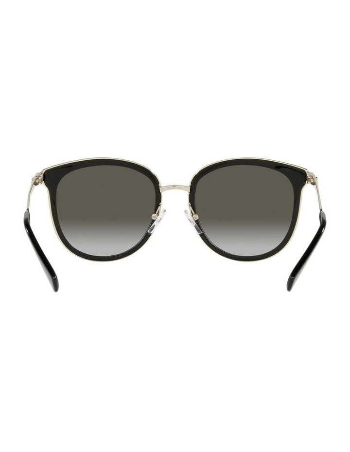 MK1099B Adrianna Bright Black Sunglasses image 7