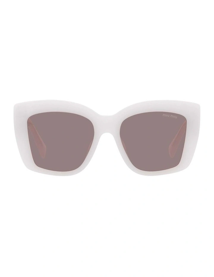 MU 04WS White Sunglasses image 2