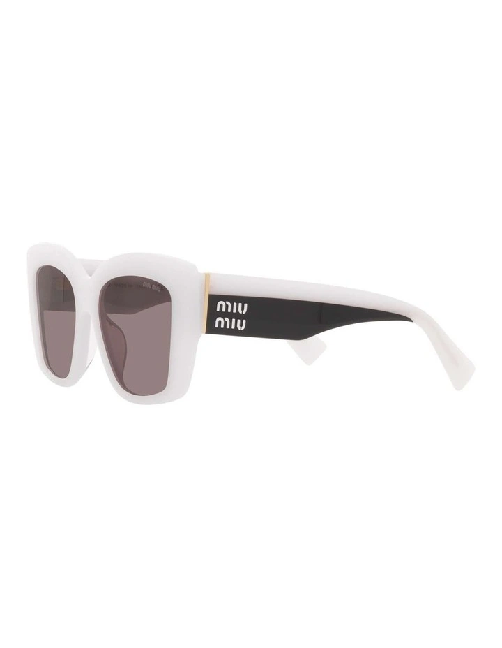 MU 04WS White Sunglasses image 3