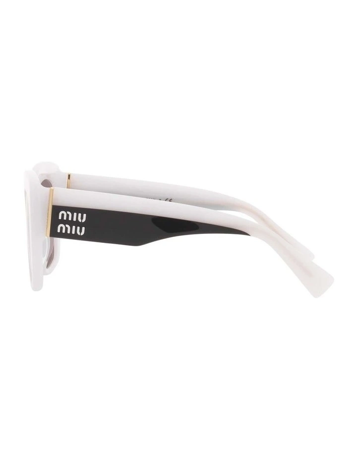 MU 04WS White Sunglasses image 4