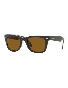 Wayfarer Folding Green RB4105 Sunglasses