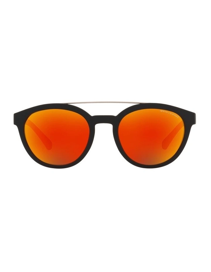 Armani Exchange AX4118S Matte Black Sunglasses image 2