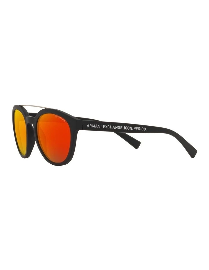 Armani Exchange AX4118S Matte Black Sunglasses image 3