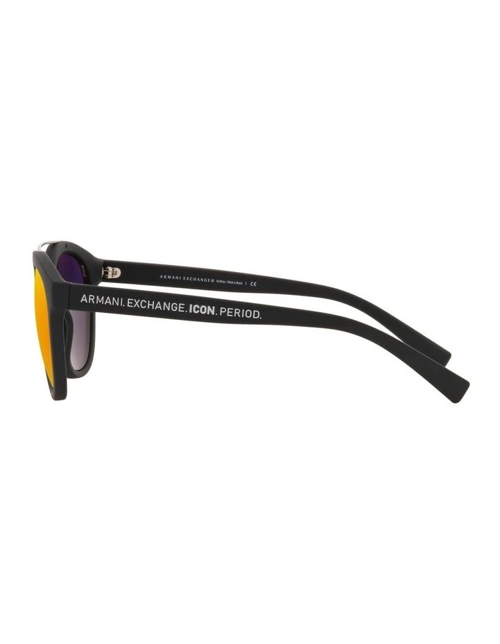 Armani Exchange AX4118S Matte Black Sunglasses image 4