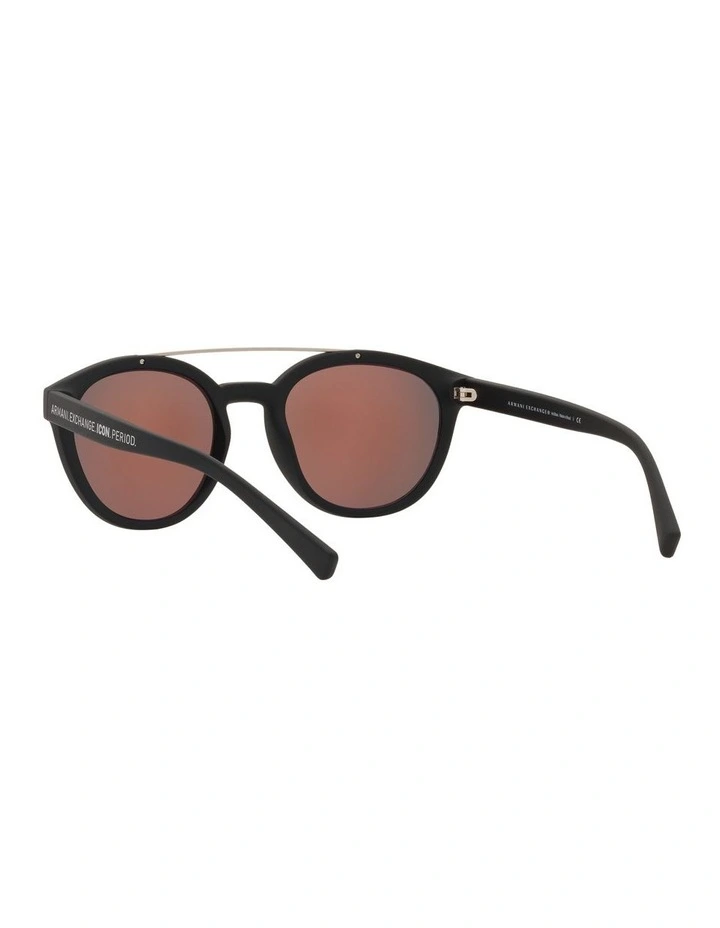 Armani Exchange AX4118S Matte Black Sunglasses image 6