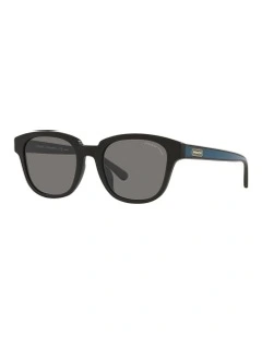 HC8340U C8003 Black Polarised Sunglasses