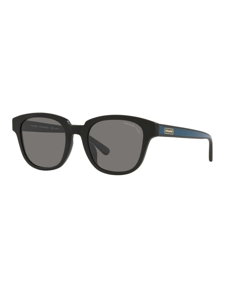 HC8340U C8003 Black Polarised Sunglasses image 1