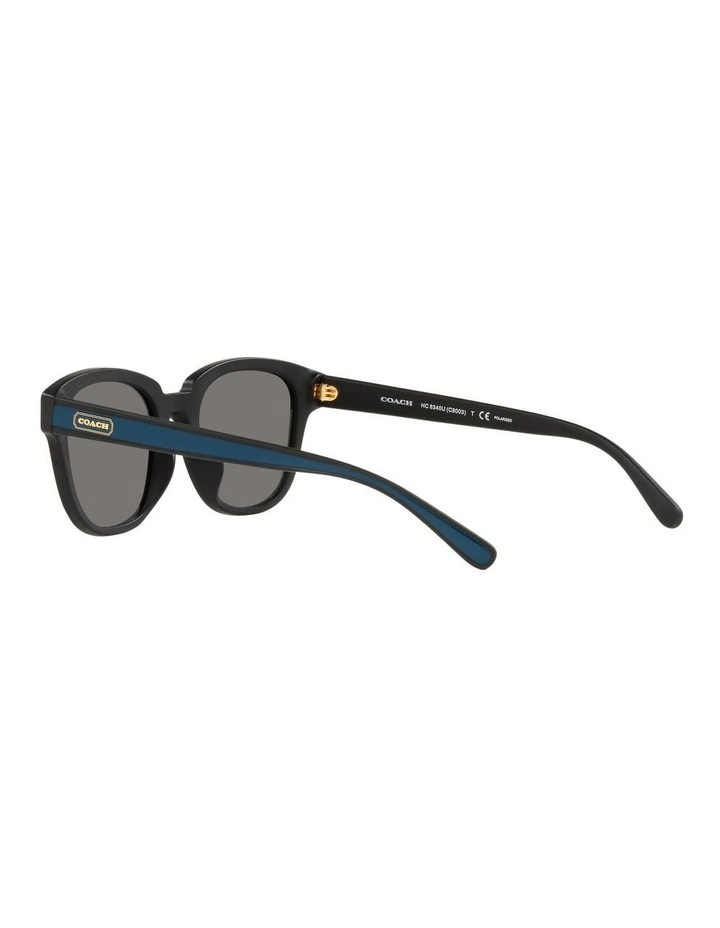 HC8340U C8003 Black Polarised Sunglasses image 5