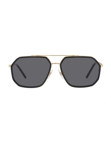 DG2285 Black Polarised Sunglasses