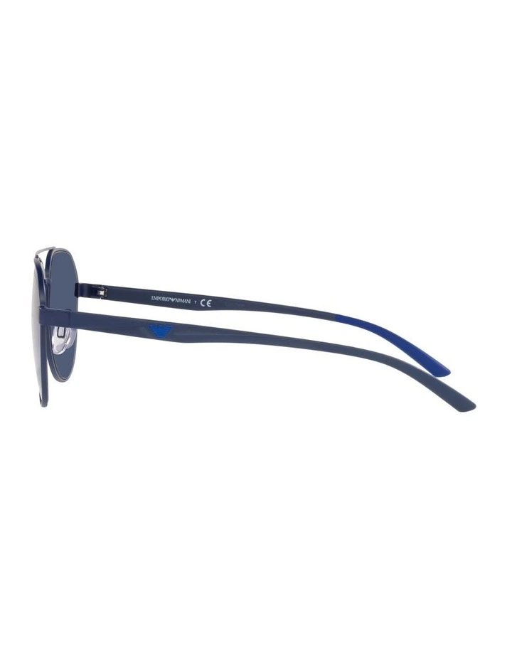 EA2129D Blue Sunglasses image 4