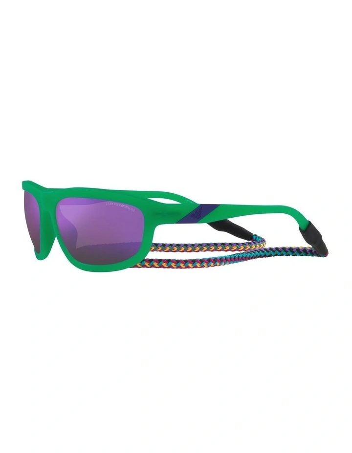 EA4183U Green Sunglasses image 3