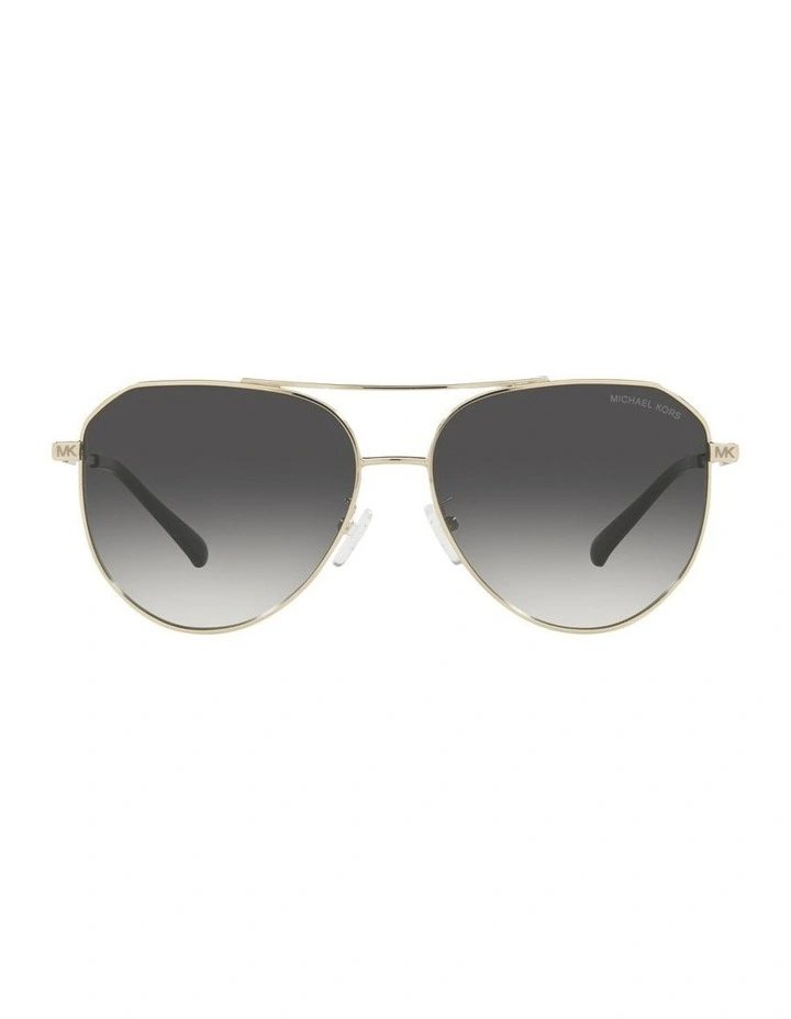 Michael Kors Pilot MK1109 Cheyenne Gold Sunglasses image 2