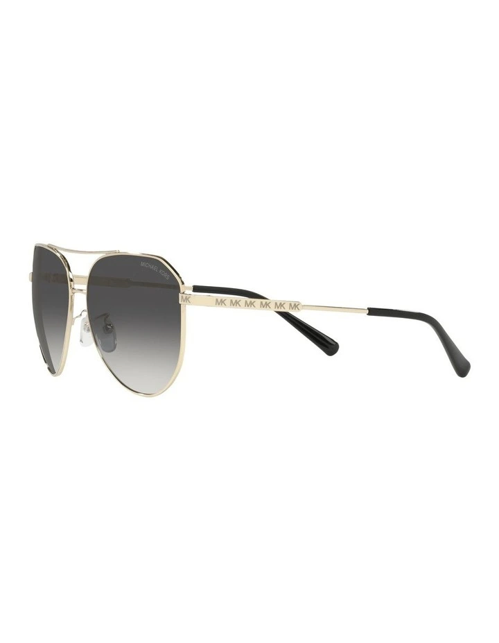 Michael Kors Pilot MK1109 Cheyenne Gold Sunglasses image 3