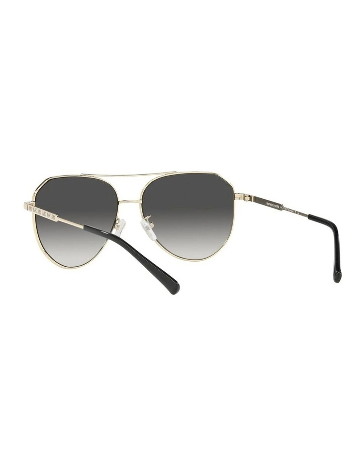 Michael Kors Pilot MK1109 Cheyenne Gold Sunglasses image 6