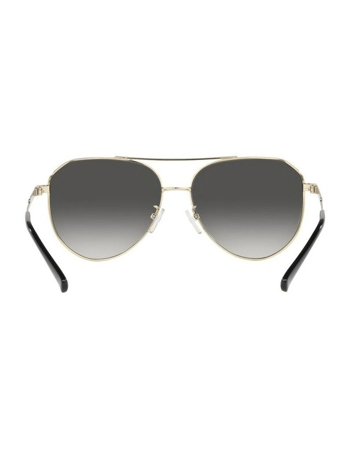 Michael Kors Pilot MK1109 Cheyenne Gold Sunglasses image 7