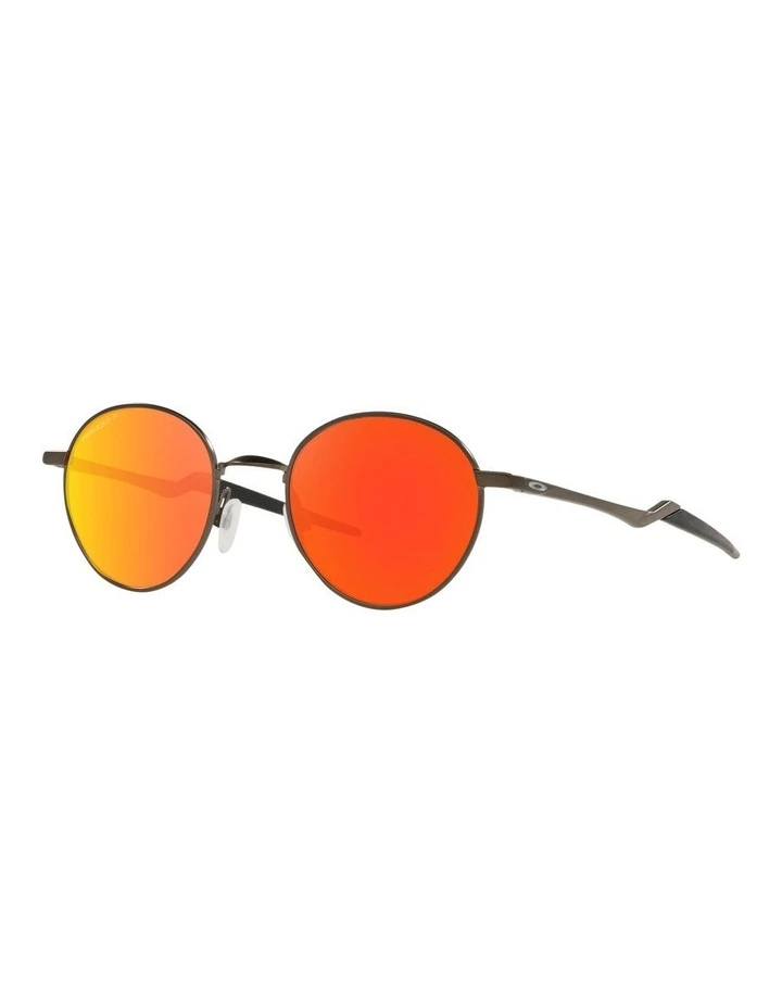 Oakley Terrigal Grey OO4146 Polarised Sunglasses | Orange Lens image 1