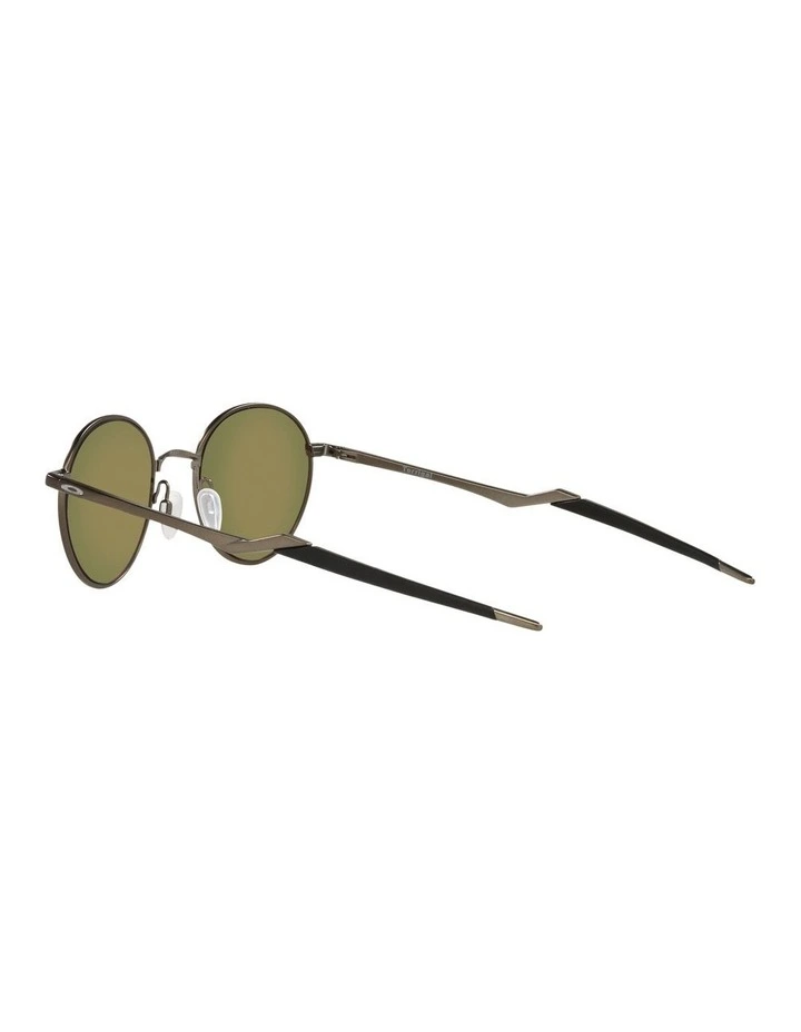 Oakley Terrigal Grey OO4146 Polarised Sunglasses | Orange Lens image 5