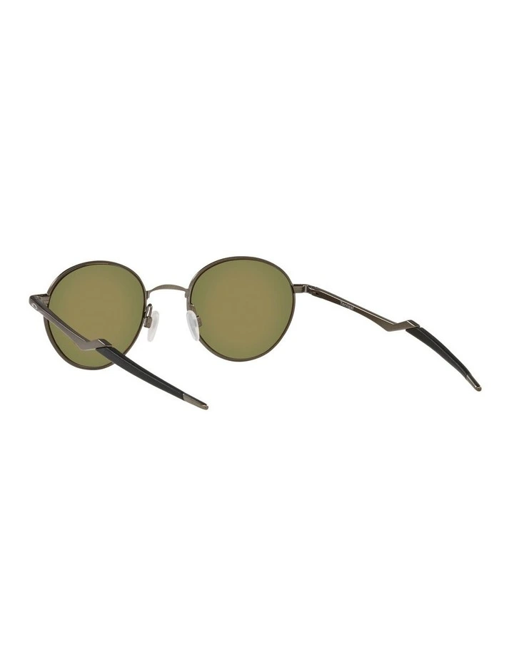 Oakley Terrigal Grey OO4146 Polarised Sunglasses | Orange Lens image 6