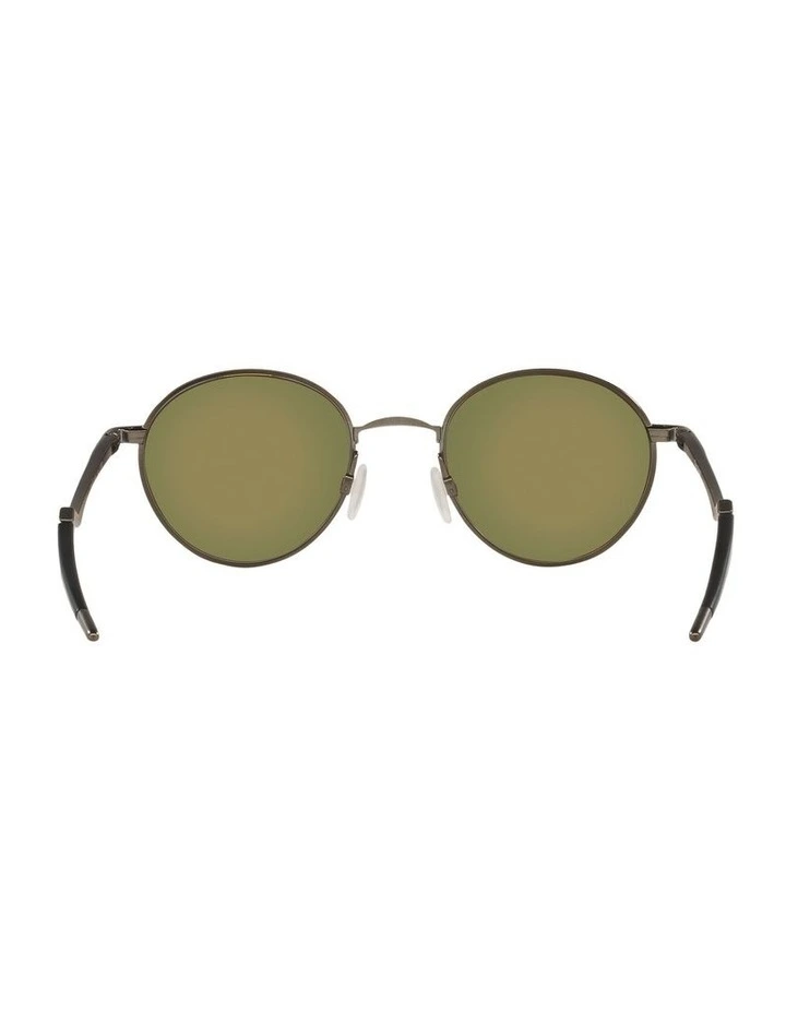 Oakley Terrigal Grey OO4146 Polarised Sunglasses | Orange Lens image 7