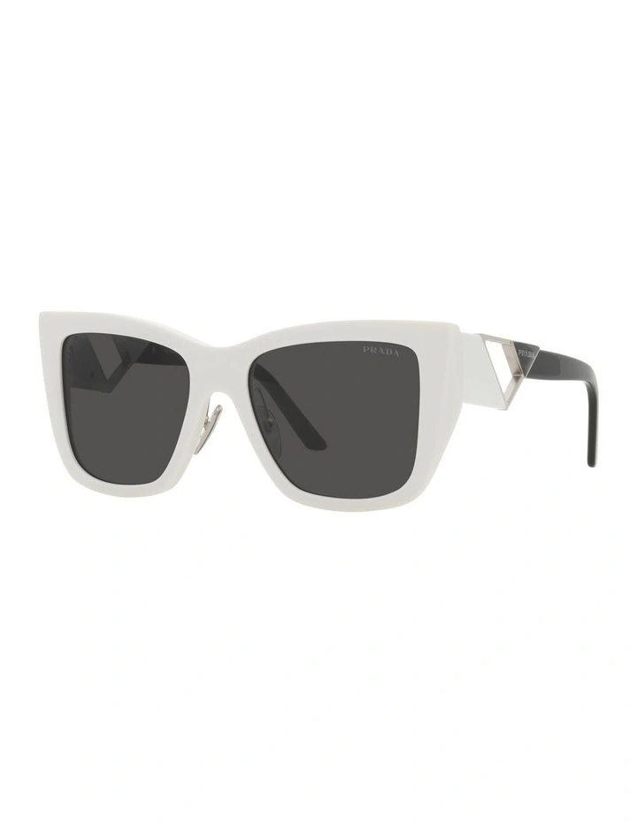 PR 21YS White Sunglasses image 1