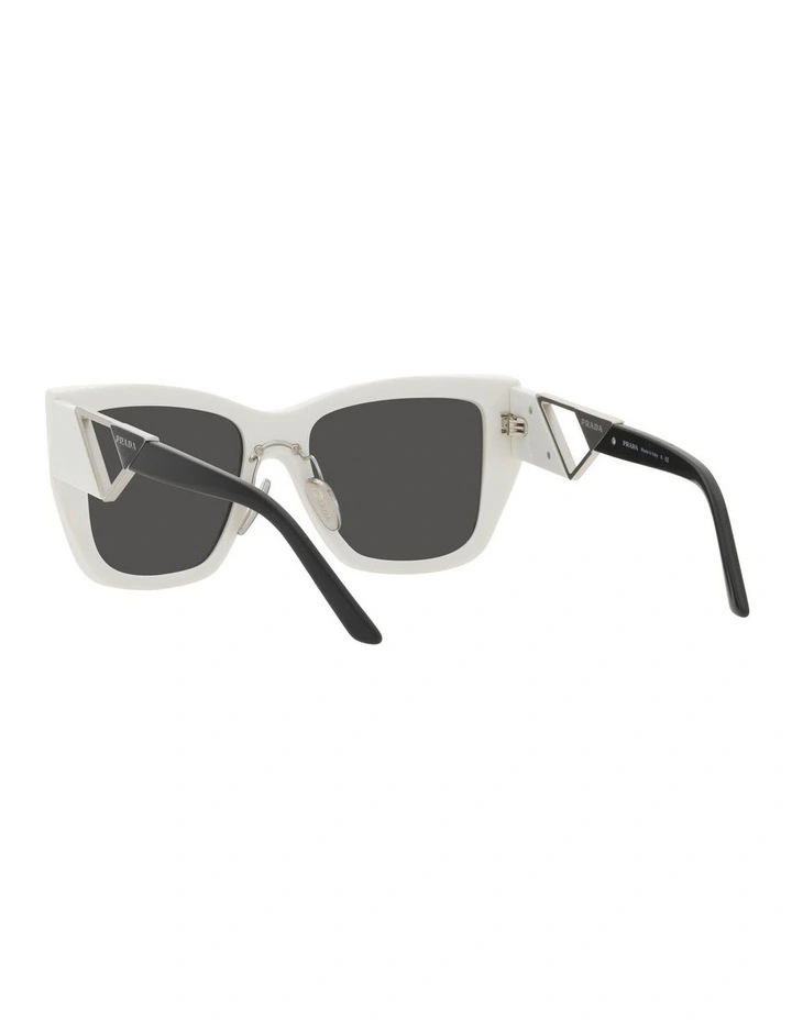 PR 21YS White Sunglasses image 6