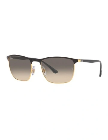 RB3686 Gold Sunglasses